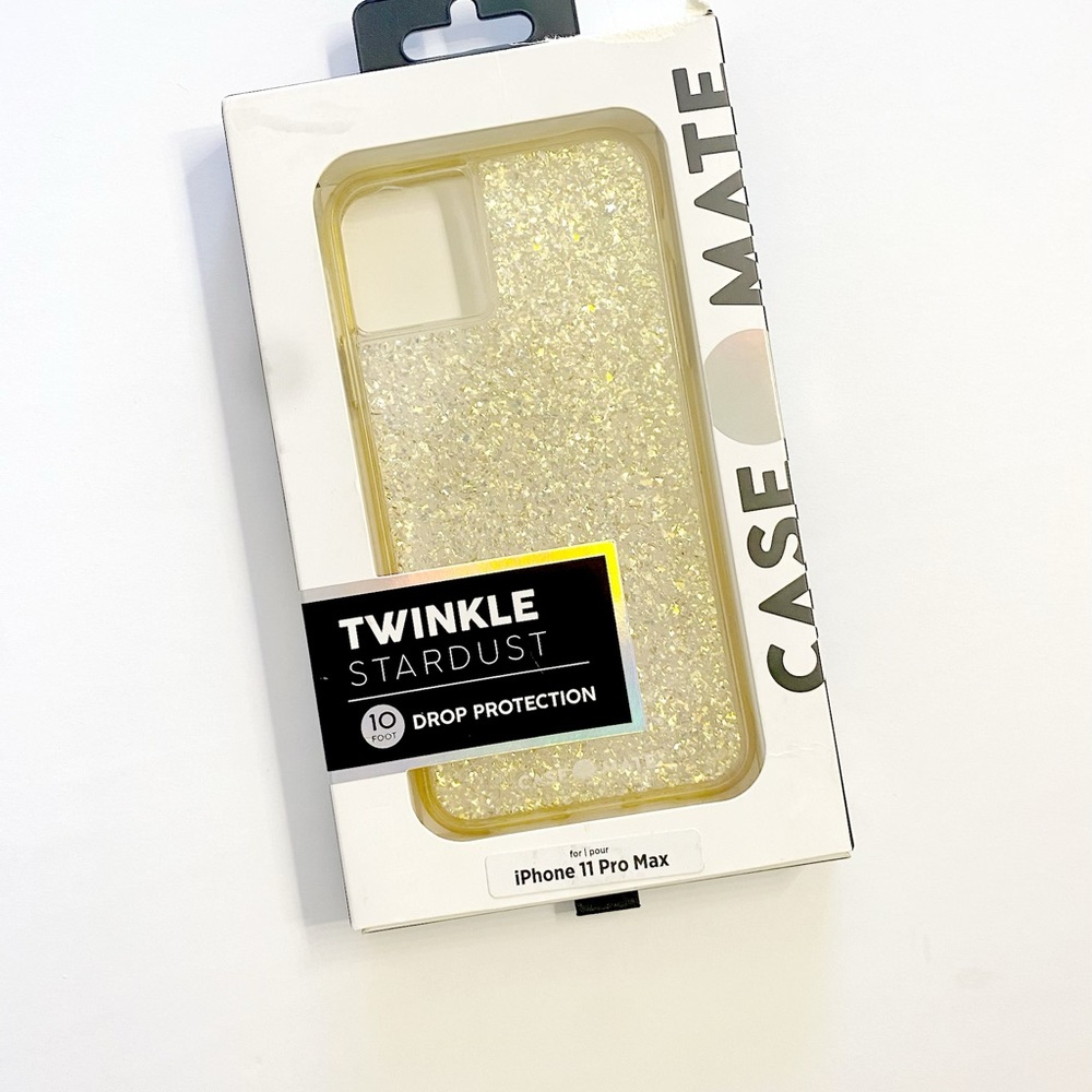 Gently used iPhone 11 Pro Max twinkle case